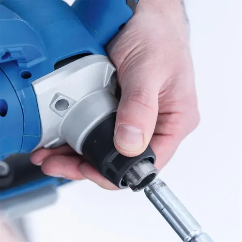 Scheppach BC-PMX100-X-SET L 20 V IXES aku míchadlo stavebních materiálů + 4Ah baterie + nabíječka 2,4 A