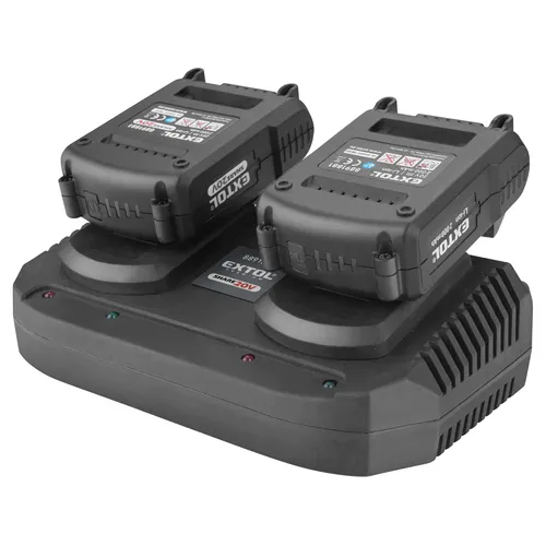 Nabíječka share20v, 2x3,5a EXTOL ENERGY 8891894