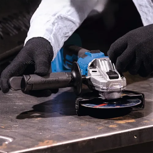 Scheppach C-AG125-X-SET L 20 V IXES aku úhlová bruska + 4Ah baterie + nabíječka 2,4 A