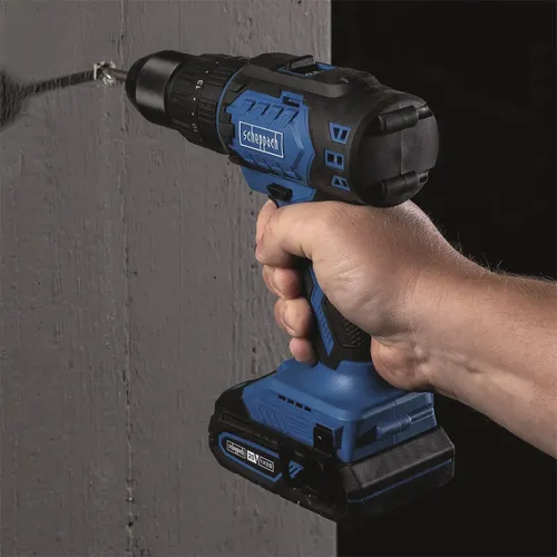 Scheppach BC-CD60-X-SET S 20 V IXES aku příklepový vrtací šroubovák + 2Ah baterie + nabíječka 2,4 A