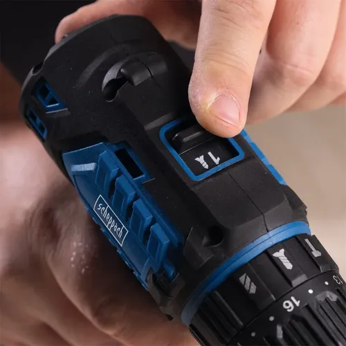 Scheppach BC-CD60-X-SET S 20 V IXES aku příklepový vrtací šroubovák + 2Ah baterie + nabíječka 2,4 A