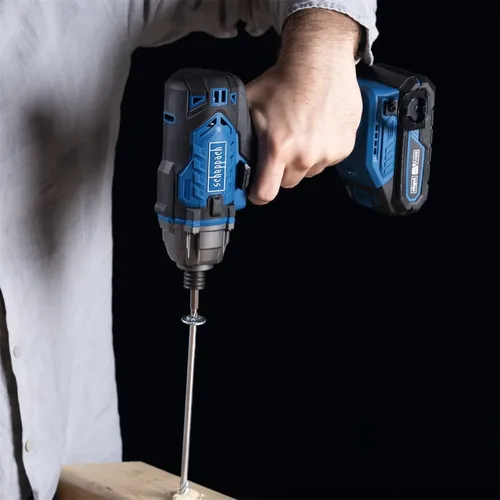 Scheppach C-ID180-X-SET S aku 20 V IXES rázový utahovák + 2Ah baterie + nabíječka 2,4 A