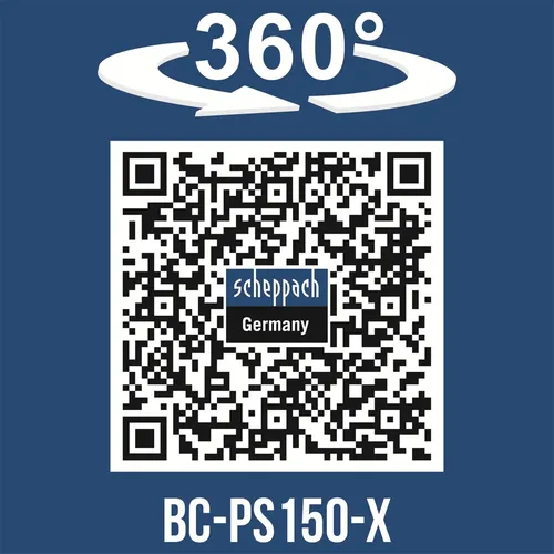 Scheppach BC-PS150-X 20 V IXES aku prořezávací pila (bez baterie a nabíječky)