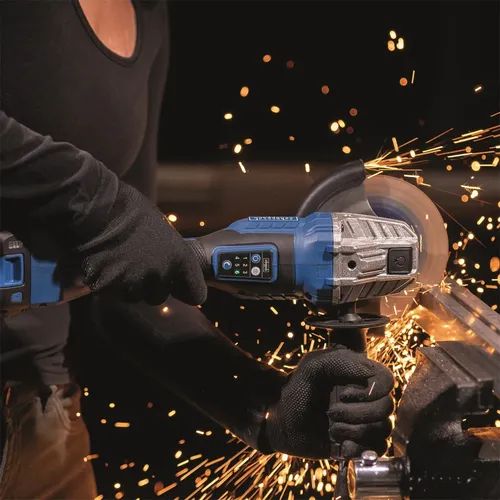 Scheppach BC-AG125-X-SET S 20 V IXES aku úhlová bruska + 2Ah baterie + nabíječka 2,4 A