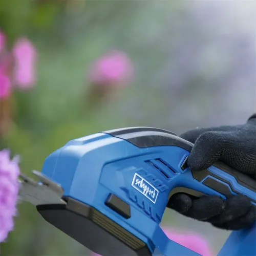Scheppach C-HTGS200-X-SET S 20 V IXES aku nůžky na trávu a keře + 2Ah baterie + nabíječka 2,4 A