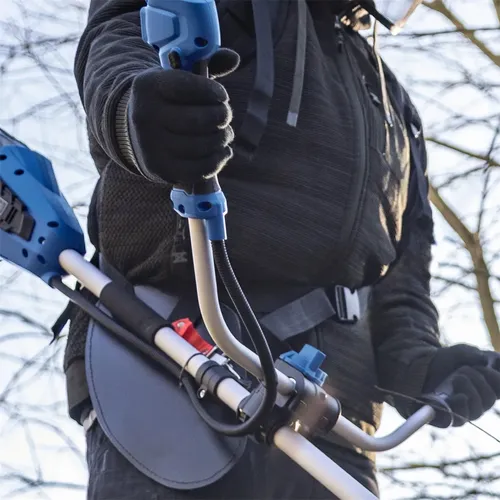 Scheppach BC-BCH380/40-X-SET L2 2x20 V IXES aku křovinořez 2v1 + 2x 4Ah baterie + duální nabíječka 2,4 A