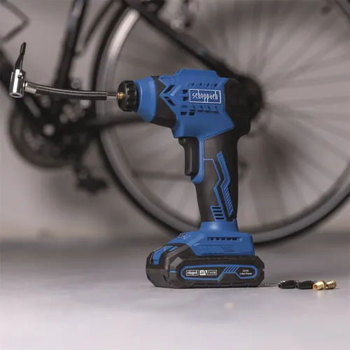 Scheppach C-AC20-X 20 V IXES aku kompresor (bez baterie a nabíječky)