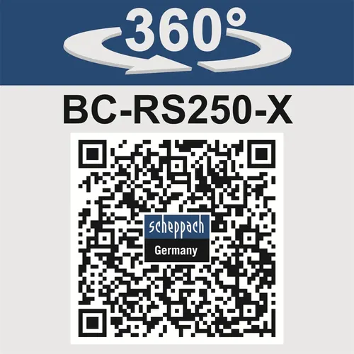 Scheppach BC-RS250-X 20 V IXES aku ocasová pila (bez baterie a nabíječky)