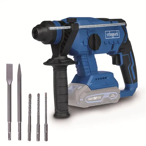 Scheppach BC-RHD230-X 20 V IXES aku vrtací/sekací kladivo (bez baterie a nabíječky)