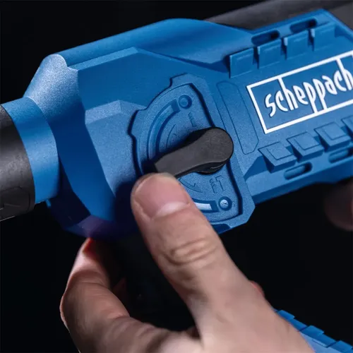Scheppach C-RHD130-X aku 20 V IXES vrtací kladivo SDS Plus 3v1 s příklepem, kufrem a příslušenstvím (bez baterie a nabíječky)