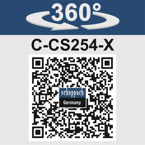 Scheppach C-CS254-X-SET L 20 V IXES aku řetězová pila + 4Ah baterie + nabíječka 2,4 A