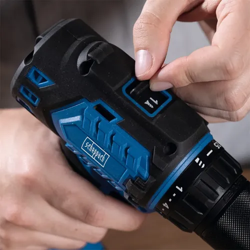 Scheppach BC-DD60-X-SET S 20 V IXES aku vrtací šroubovák + 2Ah baterie + nabíječka 2,4 A