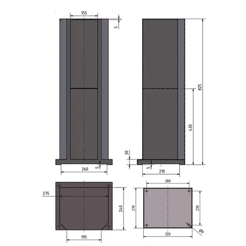 Podstavec pro brusky GU 3 3912118 Metallkraft