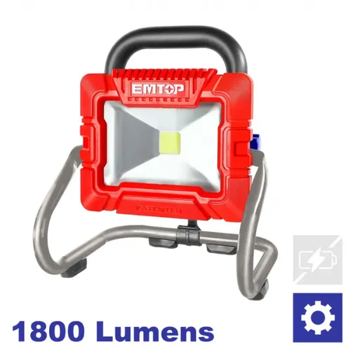 Emtop Aku pracovní LED světlo 20V 20W solo