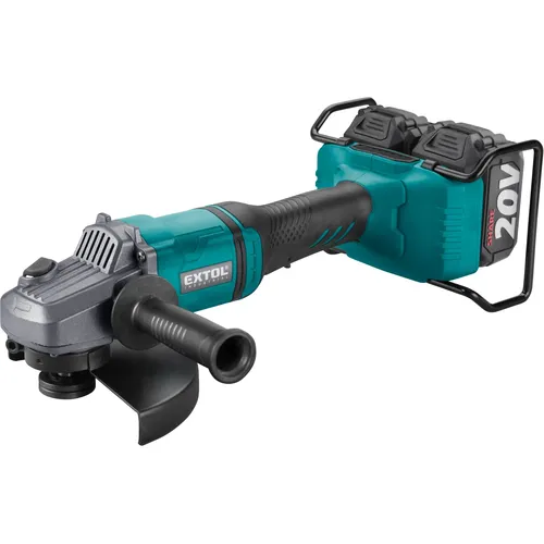 Bruska úhlová aku share20v, 150/180mm, brushless, 2x4ah EXTOL INDUSTRIAL 8791846