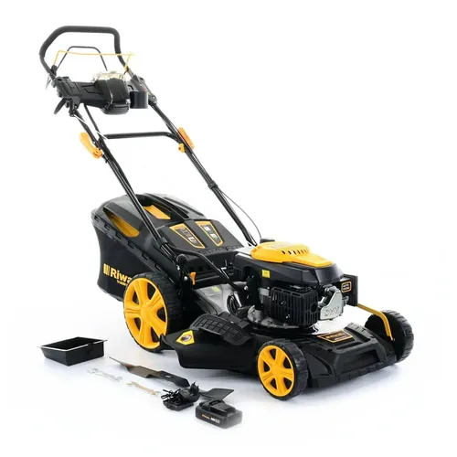 Riwall PRO RPM 5135 E multifunkční travní sekačka 4v1 s pojezdem a elektrostartem