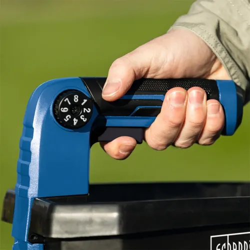 Scheppach C-GSP800-X-SET S 20 V IXES aku rozmetadlo + 2Ah baterie + nabíječka 2,4 A