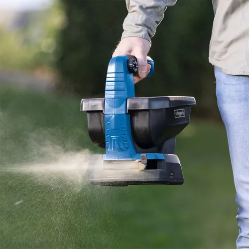 Scheppach C-GSP800-X-SET S 20 V IXES aku rozmetadlo + 2Ah baterie + nabíječka 2,4 A