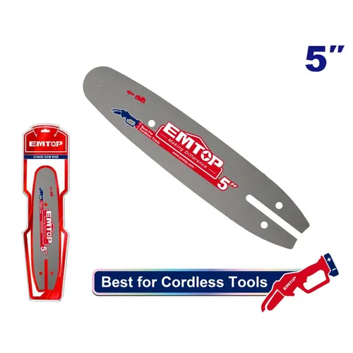 Emtop Vodící lišta pro řetězovou pilu 130 mm (5")