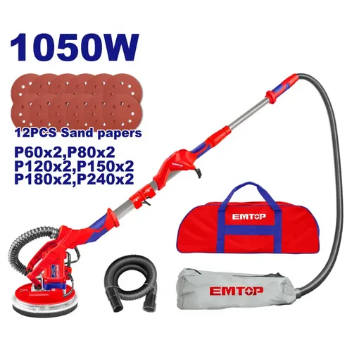 Emtop Bruska na sádrokarton 225mm 1050W