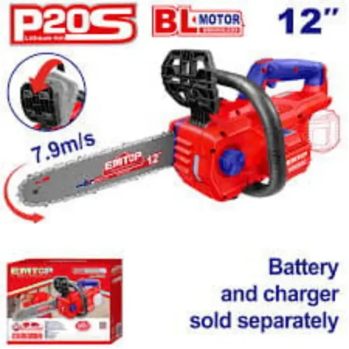 Emtop Aku řetězová pila 20V 30cm solo