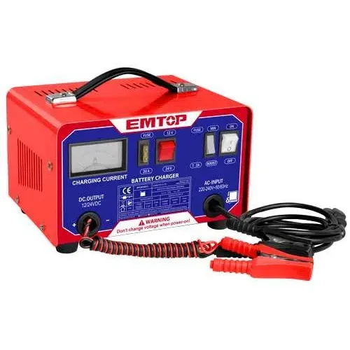 Emtop Nabíječka baterií 12/24V