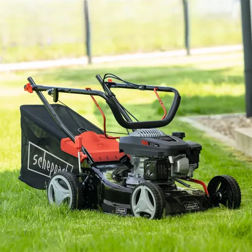 Scheppach MP 132-42 multifunkční travní sekačka 2v1 bez pojezdu