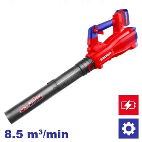 Emtop Aku fukar 20V 8,5m³/min solo