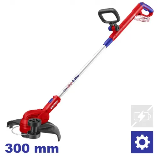 Emtop Aku strunová sekačka 20V 30cm s otočnou hlavou solo