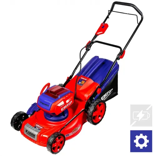 Emtop Aku sekačka na trávu 40V 46cm solo