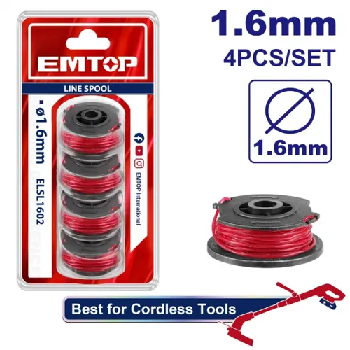 Emtop Sada 4 ks strun s cívkou