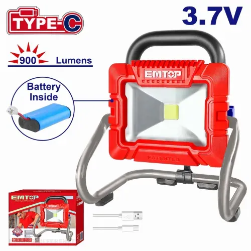 Emtop Aku pracovní LED světlo 3,6V 900lm