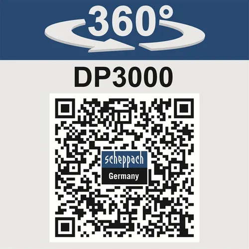 Scheppach DP 3000 kolový přepravník 4x4 s nosností 300 kg a mechanickým sklápěním korby