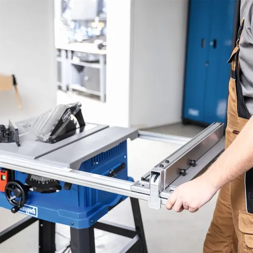 Scheppach HS 254 stolová pila + kotouč pro jemné řezy (48 zubů)