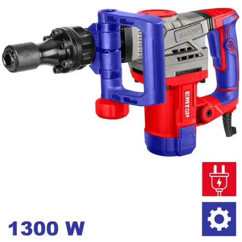 Emtop Bourací kladivo 1300W 20J SDS Max