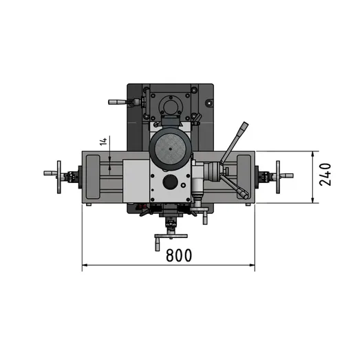 Vrtačko-frézka OPTImill MB 4 D 3338448 Optimum