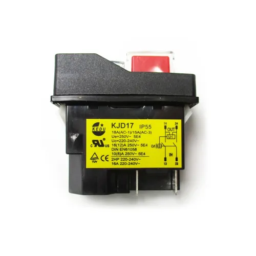 Hlavní vypínač pro magnetické vrtačky MB 351, MB 351 F, MB 502 E, KE 16-2 0386035182 BOW