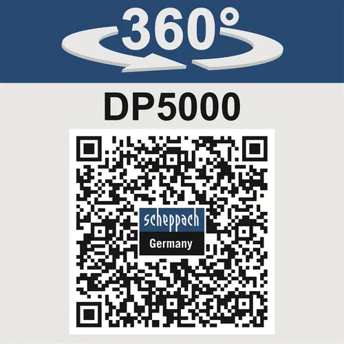Scheppach DP 5000 pásový přepravník 500 kg s hydraulickým sklápěním korby