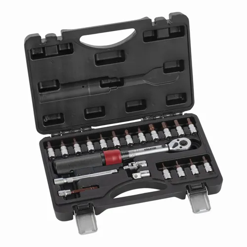 Momentový klíč SET 21 ks 1/4" 2-20NM Kreator KRTH31001