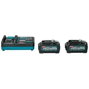 Makita 1916Y1-1 sada Li-ion XGT 40V 2xBL4040F+DC40RA=new PSKGRU2