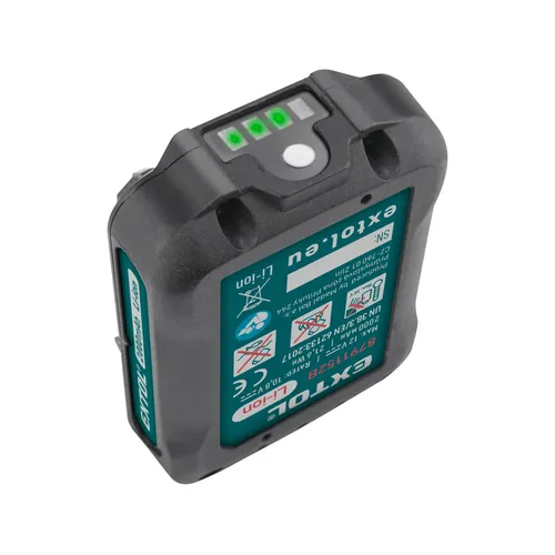 Baterie akumulátorová, 16v li-ion, 2ah EXTOL INDUSTRIAL 8791152B