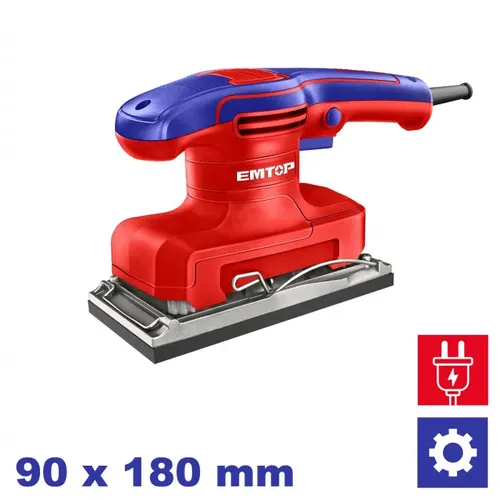 Emtop Vibrační bruska 320W 90x180mm