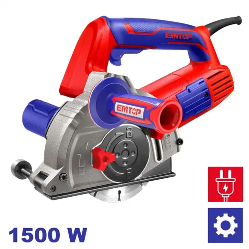 Emtop Drážkovací fréza do zdiva 1500W 125mm