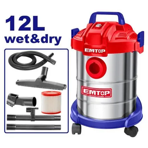 Emtop Průmyslový vysavač 800W 12l
