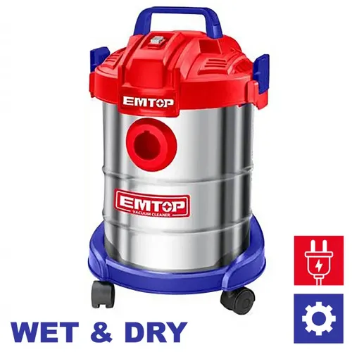 Emtop Průmyslový vysavač 800W 12l