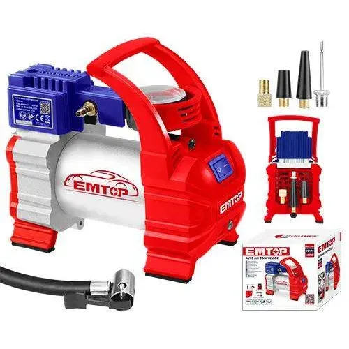 Emtop Vzduchový kompresor DC 12V 10barů