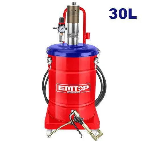 Emtop Pneumatický mazací lis 400barů 30l
