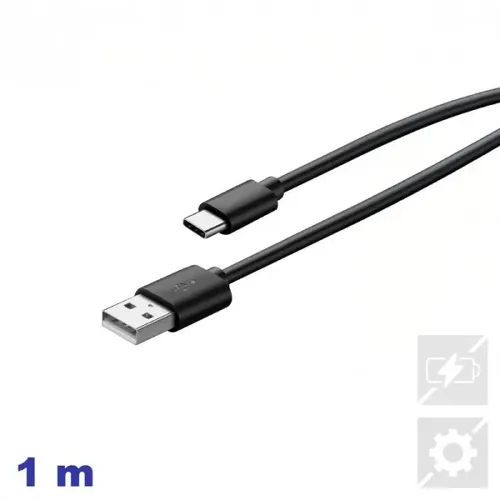 Emtop Nabíjecí kabel USB-A/USB-C 1m
