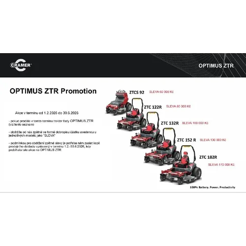 CRAMER ZRT OPTIMUS ZTC132R