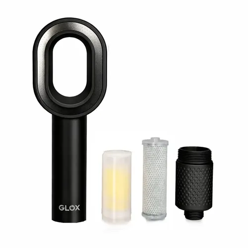 Filtrační sprchová hlavice sada černá Glox SH001B